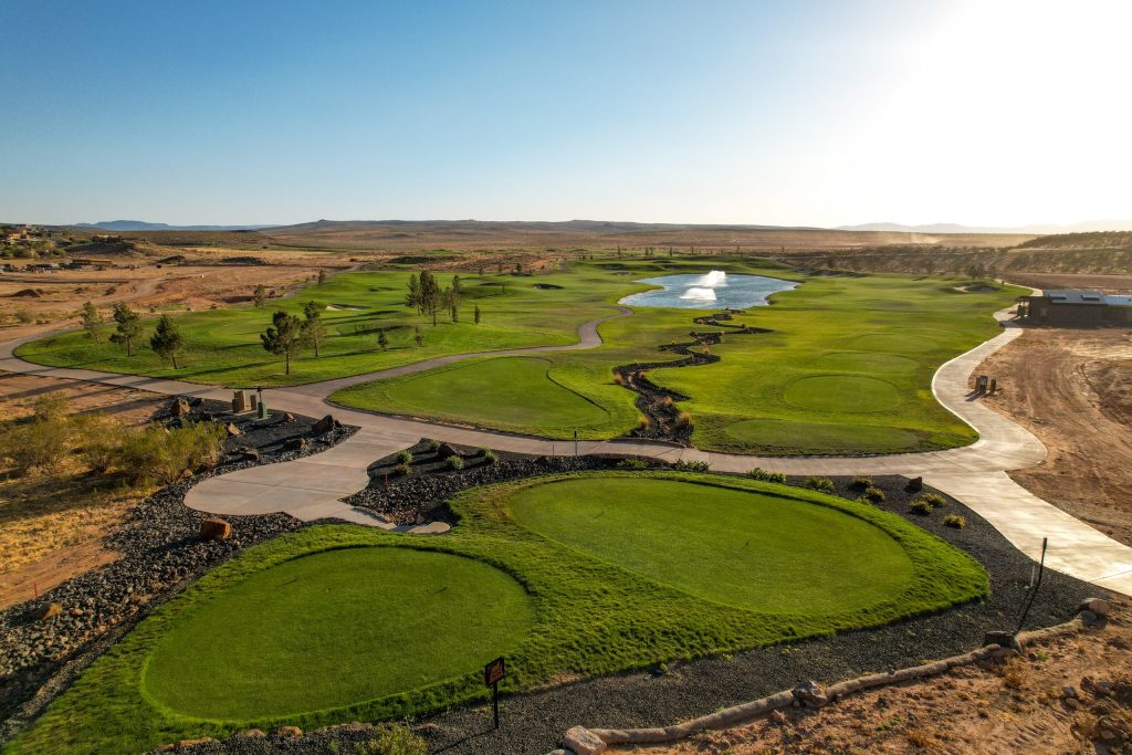 Copper Rock championship golf course fairway — ranked #1 in Utah by Golfweek, the amenity that defines this luxury vacation rental community