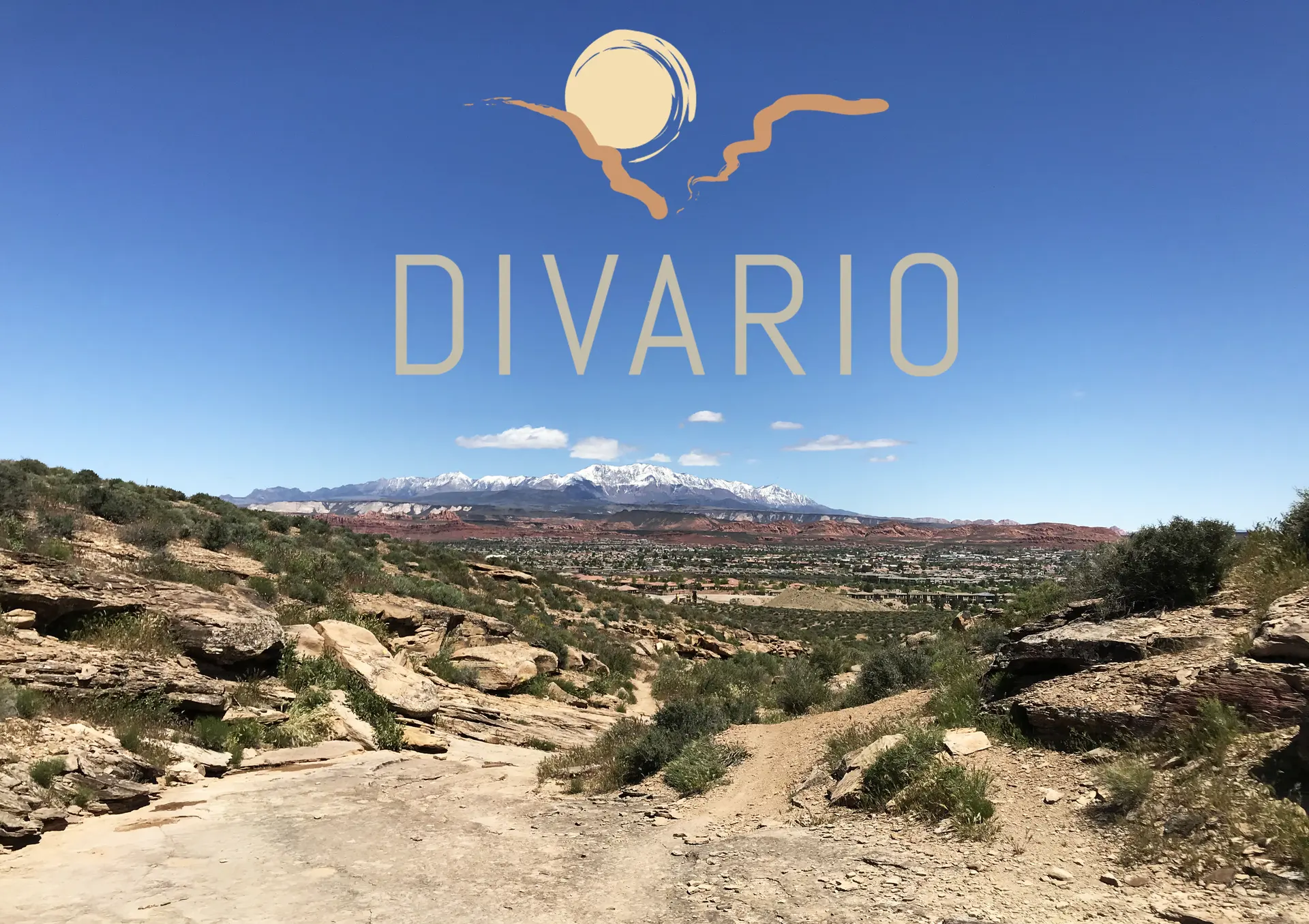 Divario community landscape in St. George, Utah