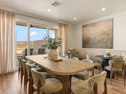 Dining Area at Desert Isle